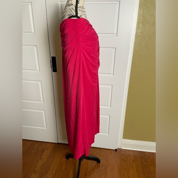 House of Harlow 1960 Barbie Pink Ruched Skirt - Picture 9 of 9